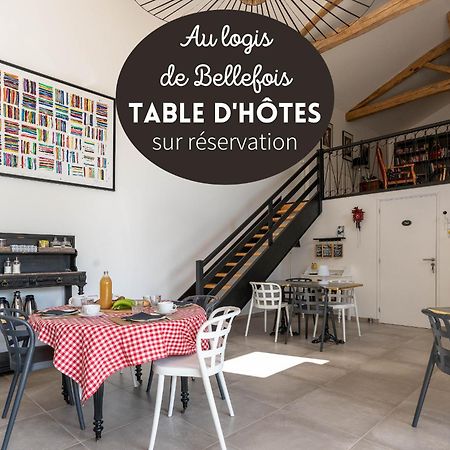 Au Logis De Bellefois - Chambres D'Hotes Neuville-du-Poitou Exteriör bild