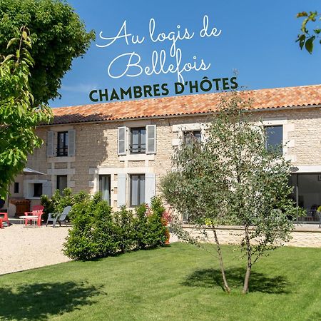 Au Logis De Bellefois - Chambres D'Hotes Neuville-du-Poitou Exteriör bild